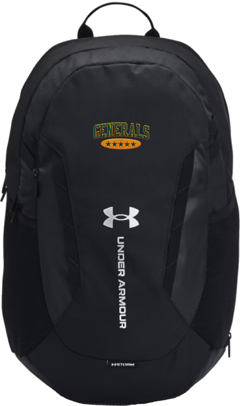 Red Bank Generals UA Hustle 6.0 Team Backpack