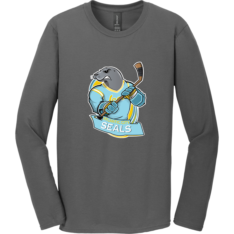 Atlantic City Seals Softstyle Long Sleeve T-Shirt