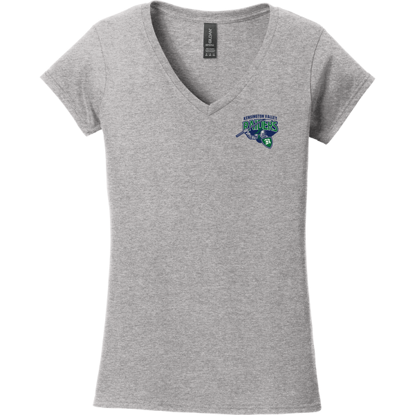 Kensington Valley Raiders Softstyle Ladies Fit V-Neck T-Shirt