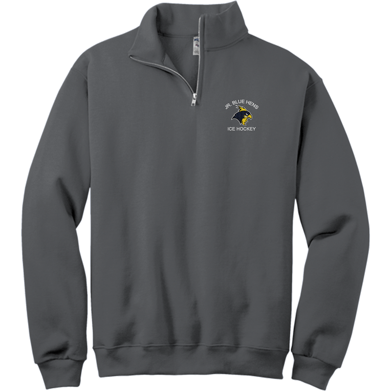 Delaware Jr. Blue Hens NuBlend 1/4-Zip Cadet Collar Sweatshirt