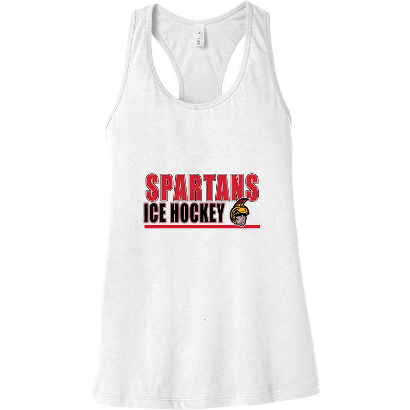Seacoast Spartans (Ice Hockey) Womens Jersey Racerback Tank