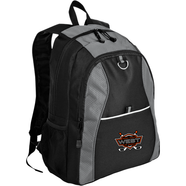 Orange County West Contrast Honeycomb Backpack