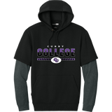 Curry College Tough Fleece Layered Hoodie