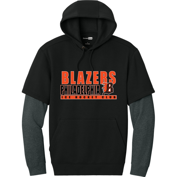 Philadelphia Blazers Tough Fleece Layered Hoodie