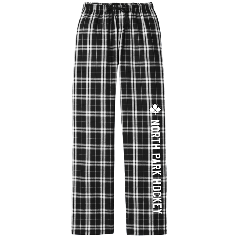 North Park Hockey Women's Flannel Plaid Pant