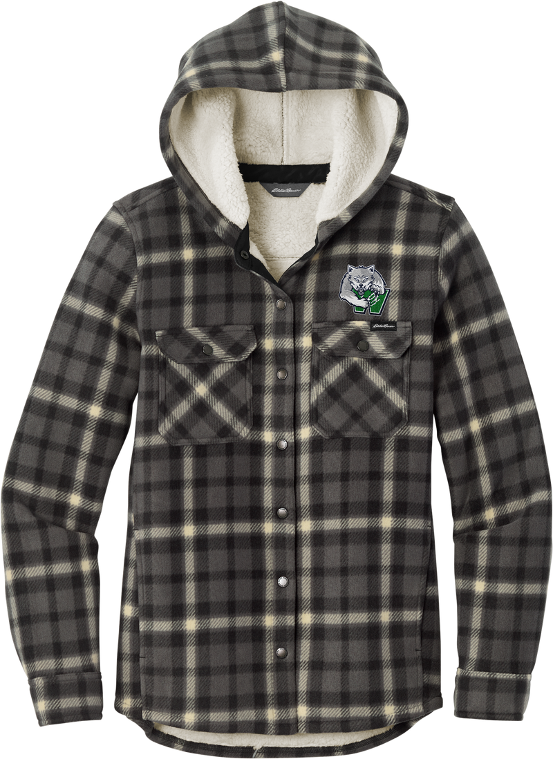 Woodbridge Wolfpack Eddie Bauer Ladies Woodland Shirt Jac