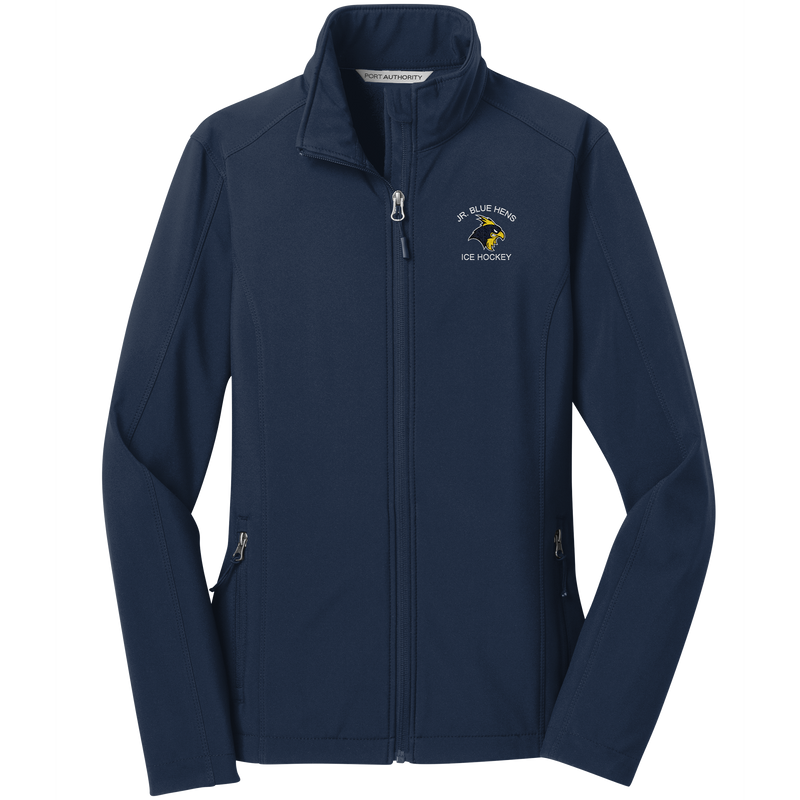 Delaware Jr. Blue Hens Ladies Core Soft Shell Jacket
