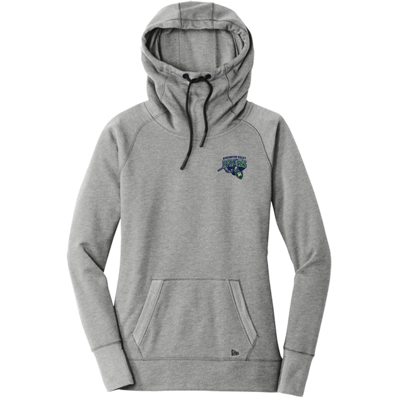 Kensington Valley Raiders New Era Ladies Tri-Blend Fleece Pullover Hoodie