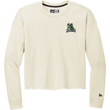 Atlanta Madhatters New Era Ladies Tri-Blend Fleece Crop Crew