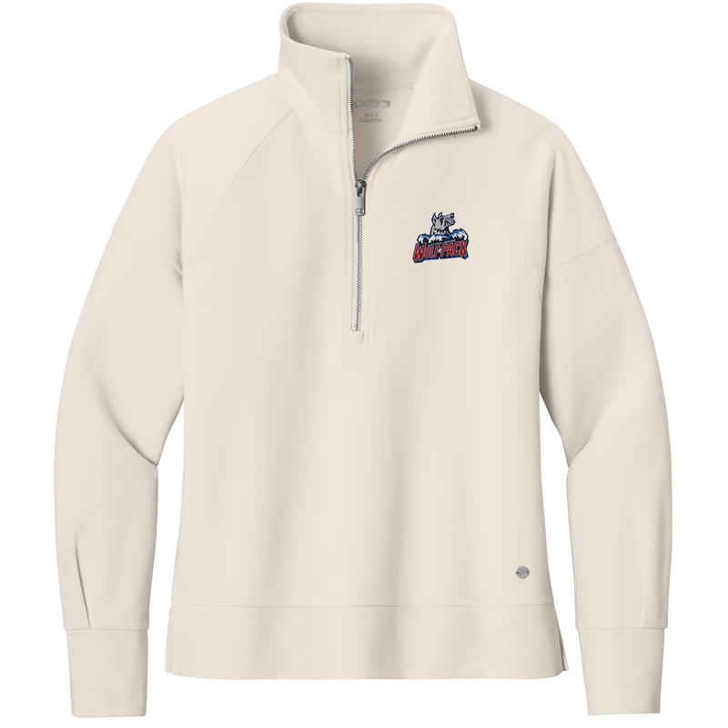 Hartford Jr. Wolfpack OGIO Women's Luuma 1/2-Zip