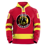 MD Jr Black Bears Youth Sublimated Retro Hoodie