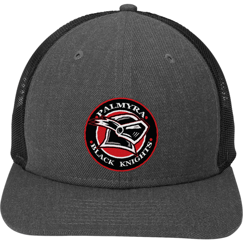 Palmyra Black Knights New Era Snapback Low Profile Trucker Cap