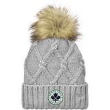 North Park Hockey New Era Faux Fur Pom Beanie