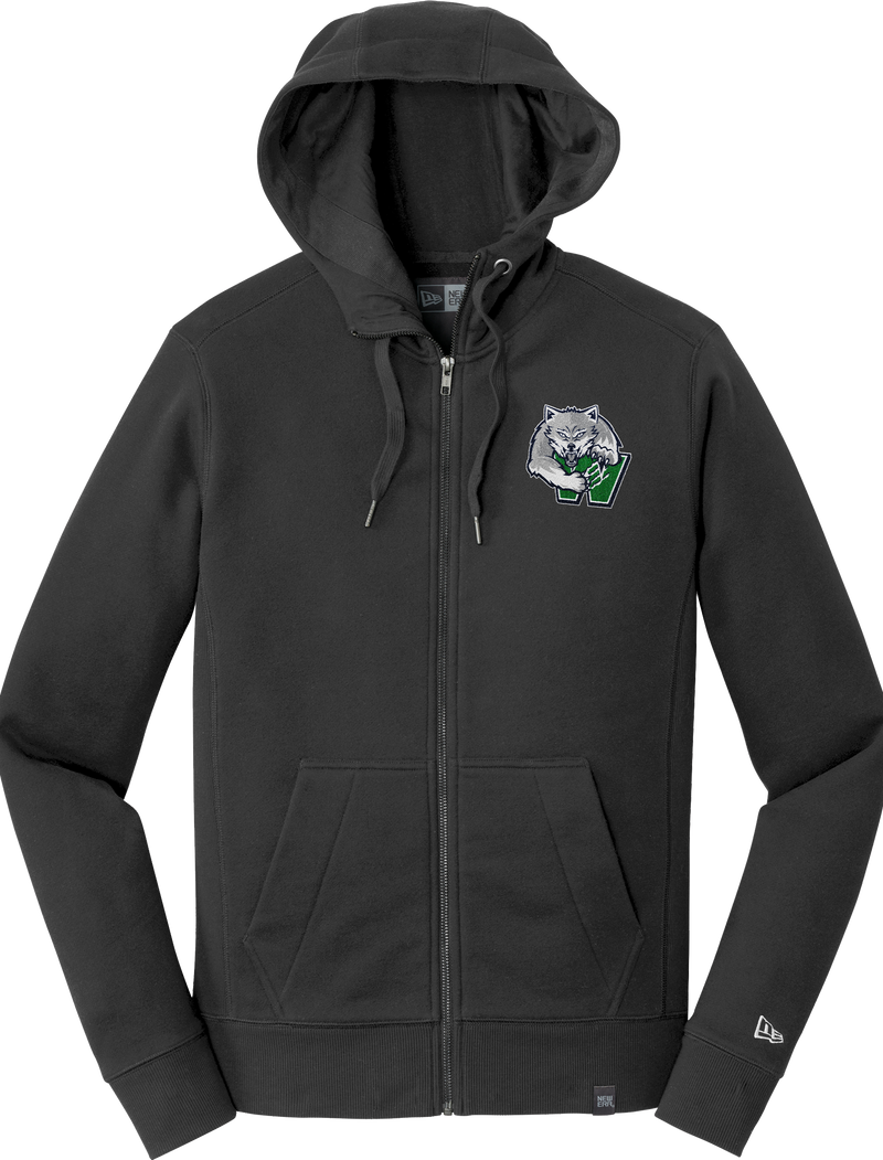 Woodbridge Wolfpack New Era French Terry Full-Zip Hoodie