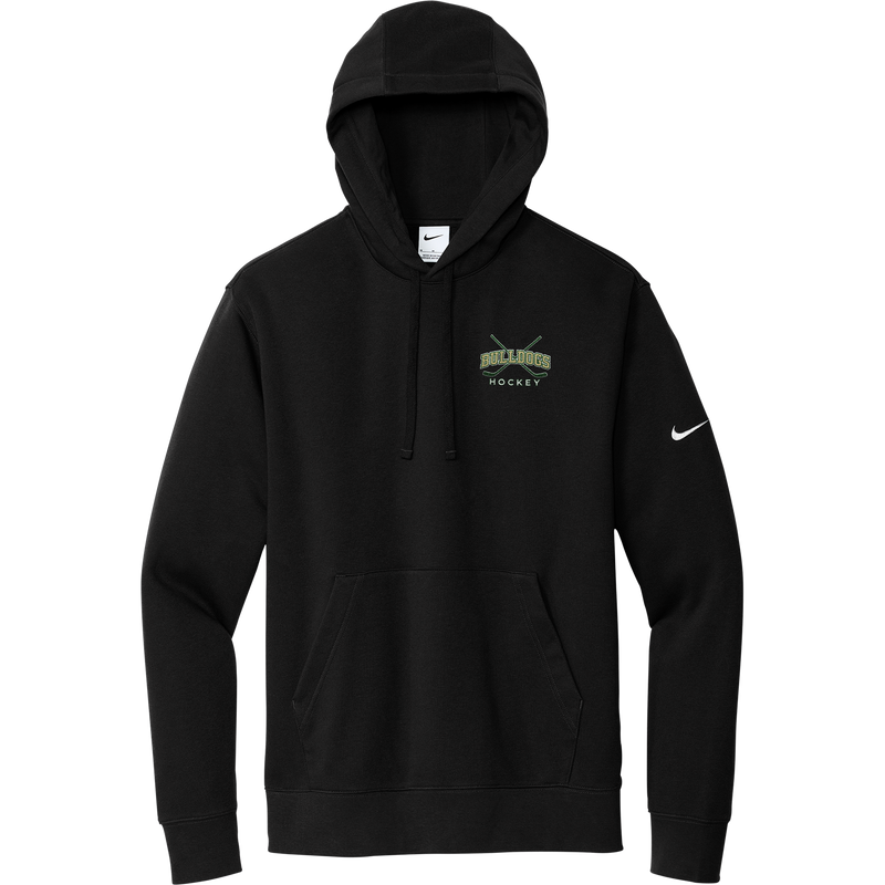HVM Bulldogs Nike Club Fleece Sleeve Swoosh Pullover Hoodie
