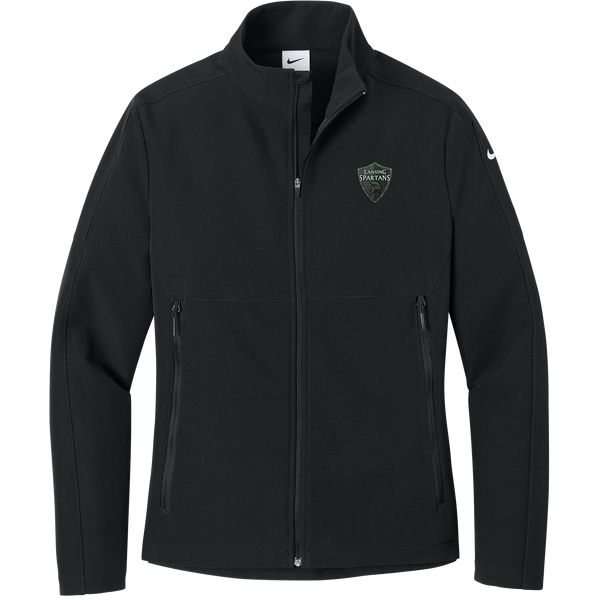 Lansing Spartans Nike Women's Full-Zip Soft Shell Jacket