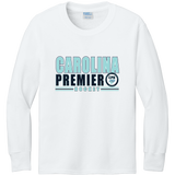 Carolina Premier Hockey Youth Long Sleeve Core Cotton Tee