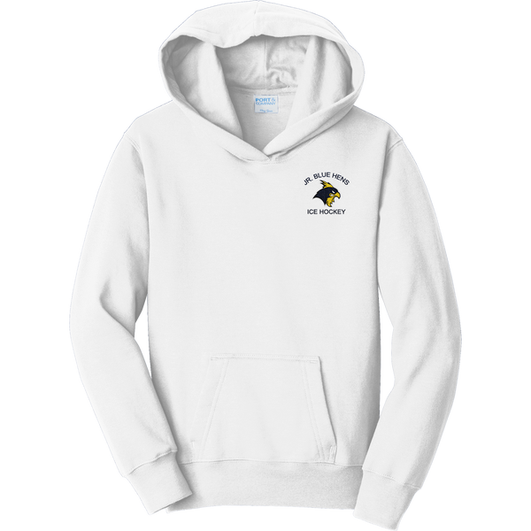 Delaware Jr. Blue Hens Youth Fan Favorite Fleece Pullover Hooded Sweatshirt