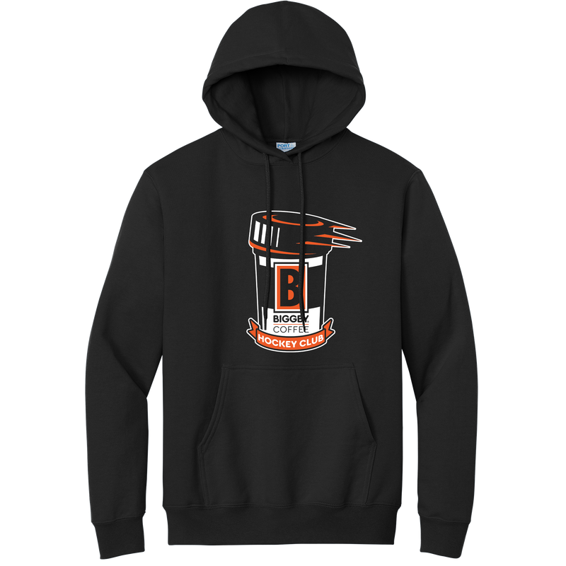 Biggby Bombers Essential Fleece Pullover Hooded Sweatshirt