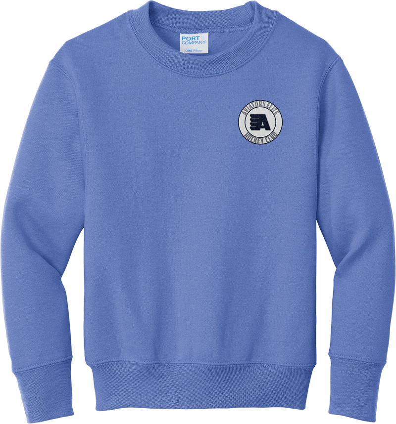 Aspen Aviators Youth Core Fleece Crewneck Sweatshirt