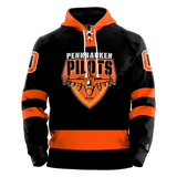 Pennsauken Pilots Adult Sublimated Retro Hoodie