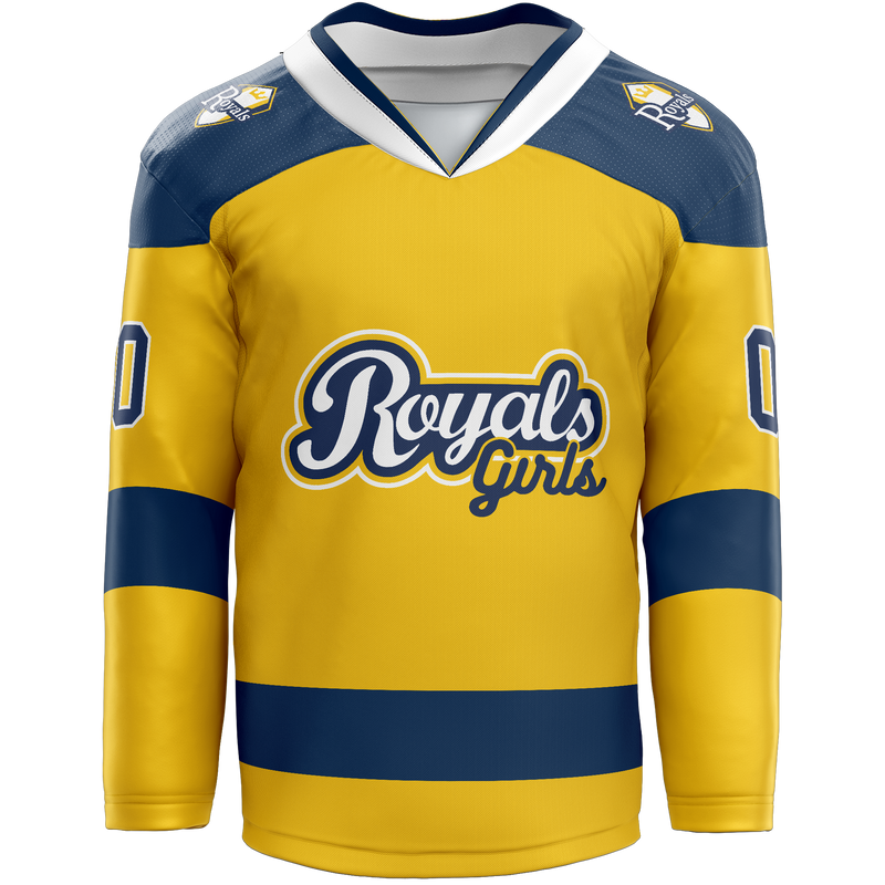 Royals Girls Adult Goalie Hybrid Jersey
