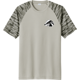 Allegheny Badgers Drift Camo Colorblock Tee