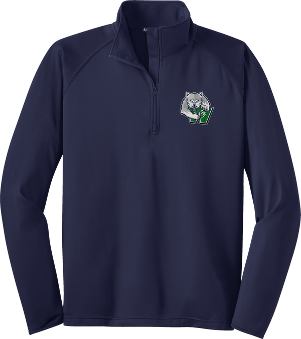 Woodbridge Wolfpack Sport-Wick Stretch 1/4-Zip Pullover