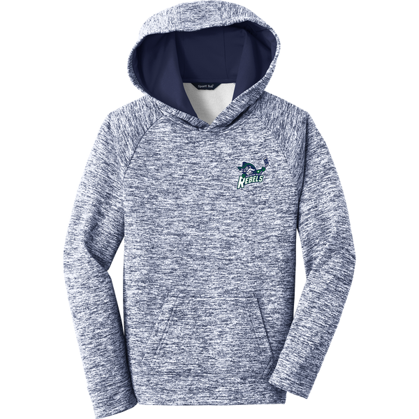 Kensington Valley Rebels Youth PosiCharge Electric Heather Fleece Hooded Pullover