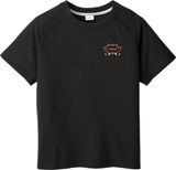 Orange County West Youth PosiCharge  Tri-Blend Wicking Raglan Tee