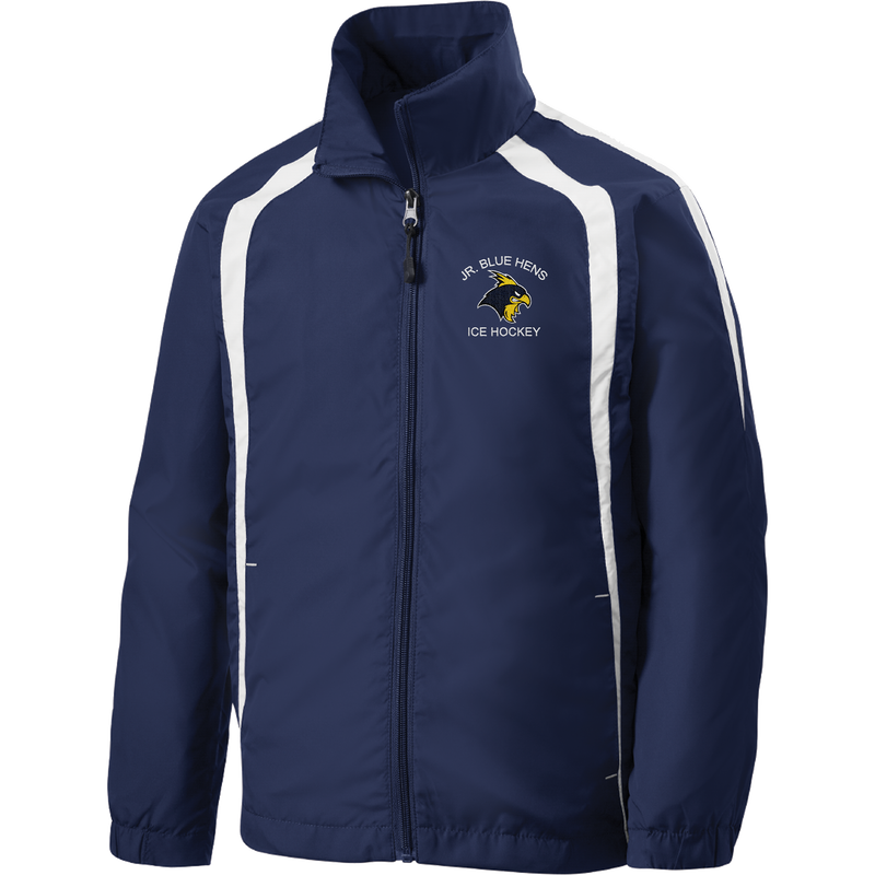Delaware Jr. Blue Hens Youth Colorblock Raglan Jacket